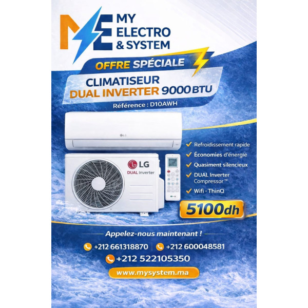 LG 9K DUAL INVERTER