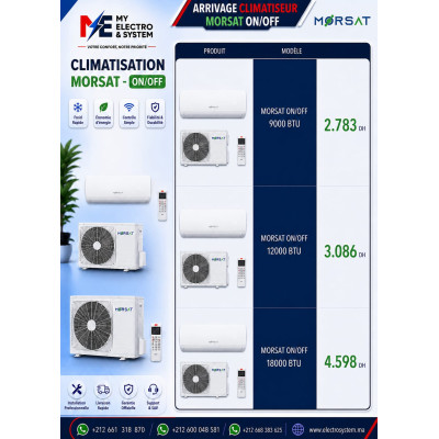 MORSAT CLIMATISEUR ON-OFF